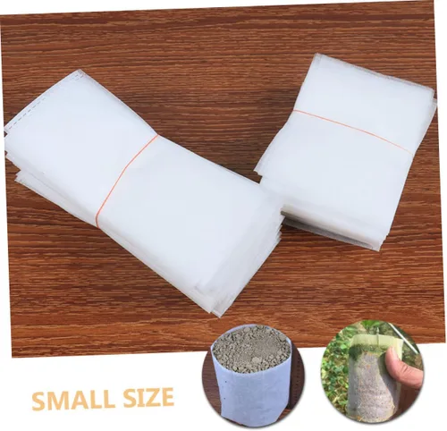 Vista 7 de Xmas Plant Grow Bags 200pcs Non-woven Fabric Nursery