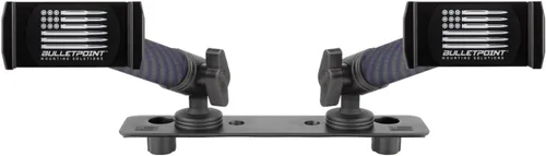 Vista 12 de Soporte para teléfono Bulletpoint compatible con panel de 2013-2018 RAM Truck y RAM 1500 Classic 2019+ con montaje de bola de 20 mm - Compatible
