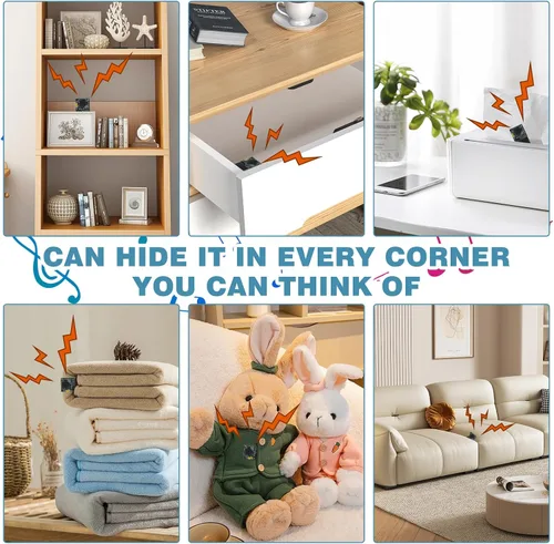 Vista 7 de SHENGSEN Broma de Cricket Noise Maker con control remoto, dispositivo de broma de sonido molesto oculto, juguetes molestos para adultos y niños