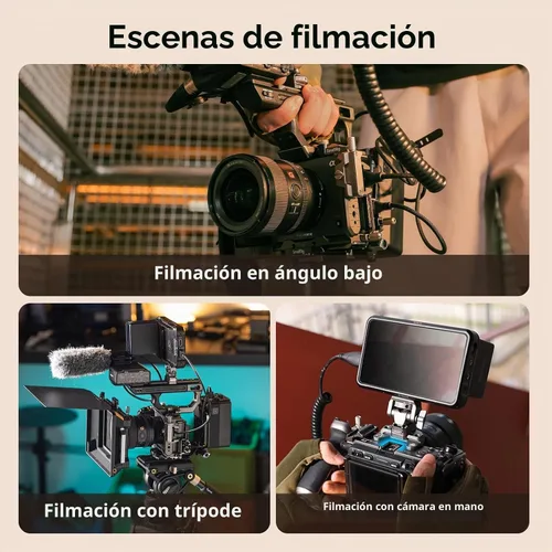 Vista 8 de SmallRig FX3 / FX30 HawkLock Kit de jaula para cámara de liberación rápida para Sony con abrazadera de cable, zapata fría QR incorporada riel