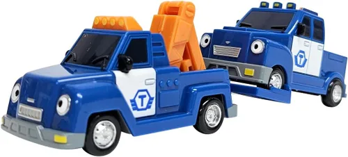 Vista 7 de Tayo The Little Bus Special Friends Set 10 – Regalos de Navidad y cumpleaños para niños, compatible con juegos grandes. Incluye populares amigos