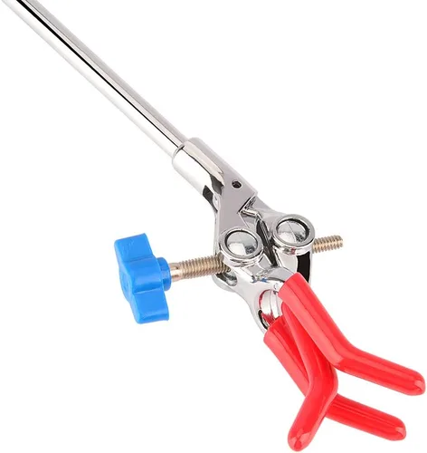 Vista 3 de Labasics Abrazadera giratoria de 3 puntas, resistente de 3 puntas, abrazadera de extensión multiusos, estilo dedo, abrazadera de laboratorio