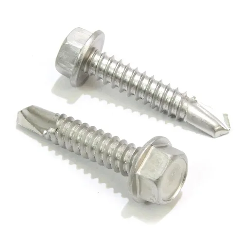 Vista 12 de Bolt Dropper Tornillos TEK de acero inoxidable #8 x 1/2 pulgadas, paquete de 100 tornillos autorroscantes, resistentes a la corrosión, tornillos