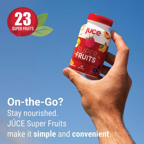 Vista 7 de Terra Kai Organics Juce Formula, Superfruta orgánica - Sin gluten/gelatina, sin soja y vegana- Cápsulas de superalimentos Rojos- 23 frutas