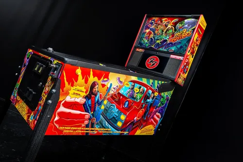 Vista 53 de Stern Pinball Foo Fighters con Insider Connected, Premium Edition Arcade Pinball Machine