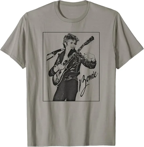 Vista 8 de David Bowie - Camiseta Deluxe, Gris
