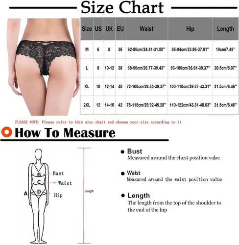 Vista 4 de No Show Tanga Ropa interior para mujer de encaje transpirable con espalda en T tanga de tiro bajo
