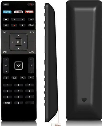 Vista 3 de Control remoto universal para todos los televisores inteligentes VIZIO LED LCD HD 4K UHD HDR, compatible con Vizio Remote XRT010 XRT020 XRT112