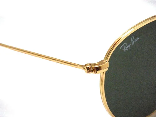 Vista 7 de Ray Ban RB3447 ROUND METAL - Gafas de sol color 001, dorado, 1.969 in, Oro