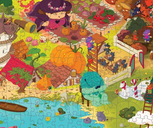 Vista 3 de The Secret Soup • Rompecabezas de 1000 piezas de The Magic Puzzle Company