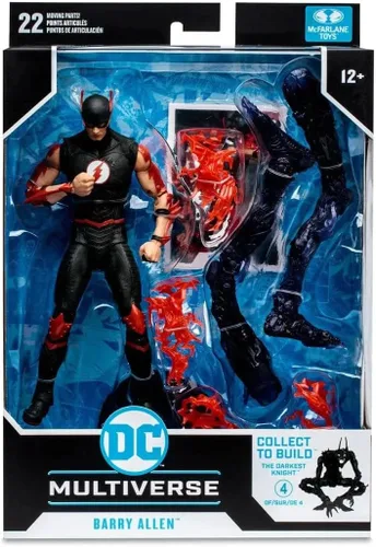 Vista 5 de McFarlane Toys - Figuras DC Build-A de 17,8 cm WV9 - Speed Metal - Barry Allen
