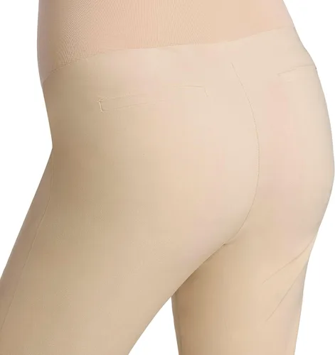 Vista 6 de Motherhood Maternity womens Super Stretch Secret Fit Over the Belly Ankle Straight Leg Pregnancy Dress Pants for Work