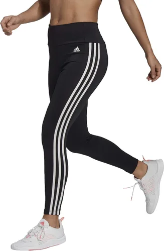 Vista 4 de adidas - Leggings 78 de cintura alta con 3 rayas para mujer