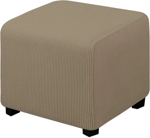 Vista 76 de Easy-Going Funda Elástica para Otomana Taburete de Almacenamiento Plegable Protector de Muebles Funda Rectangular Suave con Parte Inferior Elástica