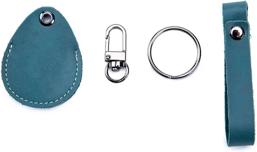 Vista 5 de Temvue Titular de la tarjeta de acceso RFID Llavero Bolsa Llaveros NFC Smart Key Tag Card RFID Pod ID tarjeta protector común
