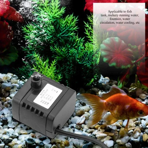 Vista 5 de Usb Dc 5V Pequeña Bomba Sin Escobillas Mini Dispensador De Agua Para Mascotas Bomba Sumergible Bomba Sumergible De Acuario Fuente De Peces De Agua