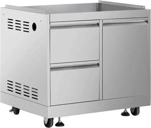 Vista 2 de Thor Kitchen Gabinete de parrilla para barbacoa de cocina al aire libre en acero inoxidable