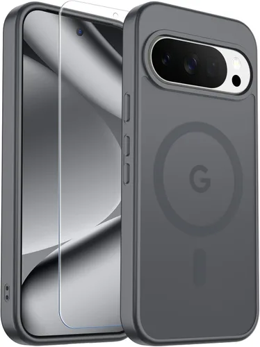 Vista 56 de SUPFINE Funda magnética para Google Pixel 10 Pro XL con protector de pantalla (imanes integrados) (protección contra caídas de grado militar)