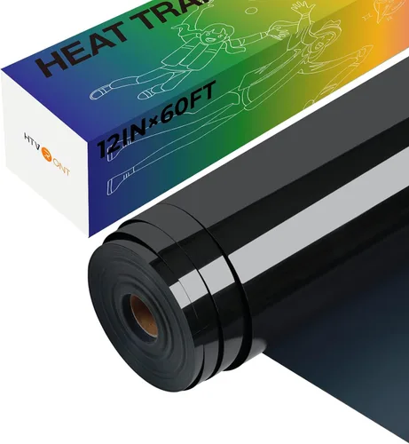 Vista 16 de HTVRONT Paquete de Vinilo HTV en Tonos de Piel - Paquete de 10 rollos de vinilo de transferencia de calor marrón de 12" × 3 pies en tonos de piel 10