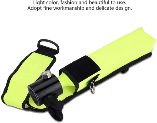 Vista 6 de OUKENS Soporte para tanque de buceo, bolsa de tanque de oxígeno con correa ajustable, bolsa de tanque de buceo portátil de PVC 600D para buceo