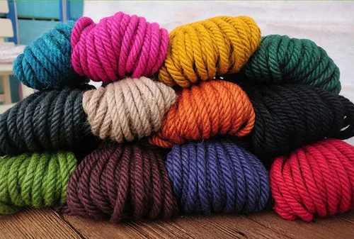 Vista 4 de Fendawn Strive Cuerda de cáñamo natural de yute para decoración de manualidades, 0.236 in x 65.6 ft (1/4 pulgadas x 65 pies), color verde