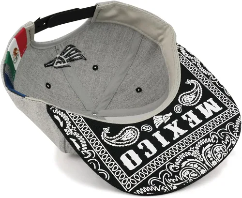 Vista 4 de Trendy Apparel Shop Hecho En Mexico Eagle - Gorra bordada en 3D