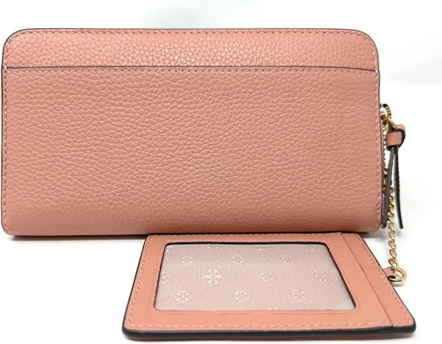 Vista 4 de Tory Birch 86004 689 Women's Long Wallet, Beige Pink, safety pink