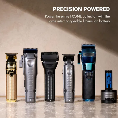 Vista 7 de BaBylissPRO FXONE LO-PROFX - Cortapelos inalámbricos profesionales para hombres con batería intercambiable