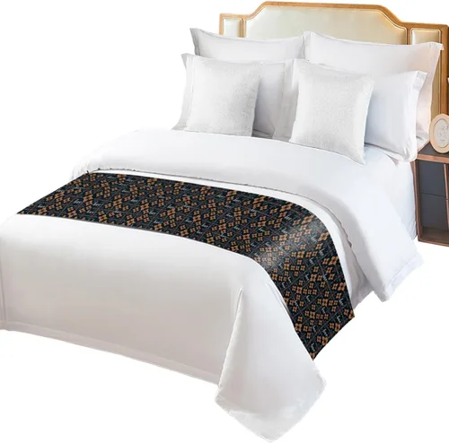 Vista 8 de Minimalis - Bufanda amarilla para cama individual, manta de lujo para cama individual, matrimonial, Queen, King, para dormitorio, hotel, boda