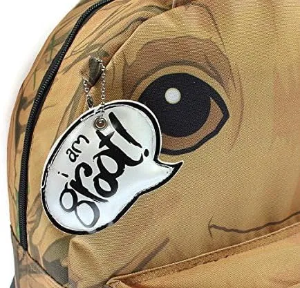 Vista 3 de Guardians of the Galaxy Baby Groot - Mochila reversible