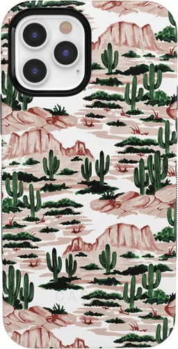 Vista 29 de Casely Funda para iPhone 12 Pro Max Always Vibing Retro Diseño protector audaz Diseño compatible con MagSafe