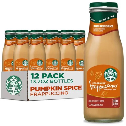 Vista 8 de Starbucks Frappuccino - Bebida de café, caramelo, botellas de 13.7 onzas líquidas (paquete de 12)