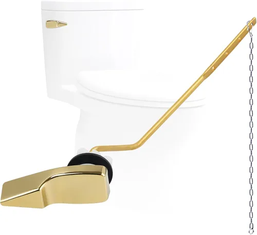 Vista 14 de Kit de repuesto de manija de inodoro de metal universal de montaje lateral compatible con American Standard/Mansfield/Gerber/TOTO/Kohler inodoro