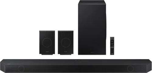 Vista 11 de Samsung HWQ600F 3.1.2 canales, barra de sonido serie Q con subwoofer inalámbrico