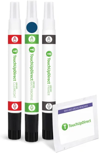 Vista 154 de TouchUpDirect RBG Azul Ártico Metálico Compatible con Pintura de Retoque Exact Match para Nissan, Kit Esencial en Aerosol
