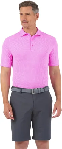 Vista 6 de IBKUL Polo de manga corta para hombre con protección solar UPF 50+ Icefil Cooling Tech Mini Check 94754