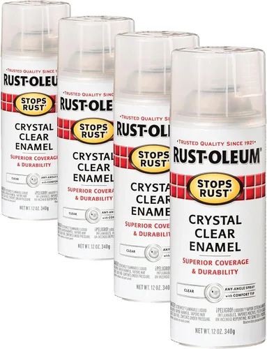Vista 113 de Rust-Oleum 7776830 - Pintura en aerosol para prevención del óxido, 12 onzas, negro plano