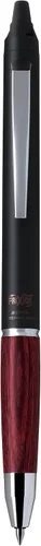 Vista 8 de Pilot Japan Frixion Ball Knock Zone Gel Ink Bolígrafo Negro 0.020 in Tinta Negra LFBKZ-2SEF-B Importación de Japón con lápiz óptico original