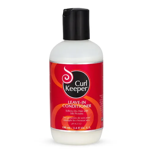 Vista 8 de Curl Keeper Acondicionador en crema para cabello rizado, 3.4 onzas líquidas, acondicionador diario ligero para todo tipo de rizos, hidratante