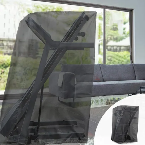 Vista 7 de Cubierta para cinta de correr, plegable, impermeable, para máquina de correr plegable, para interiores y exteriores