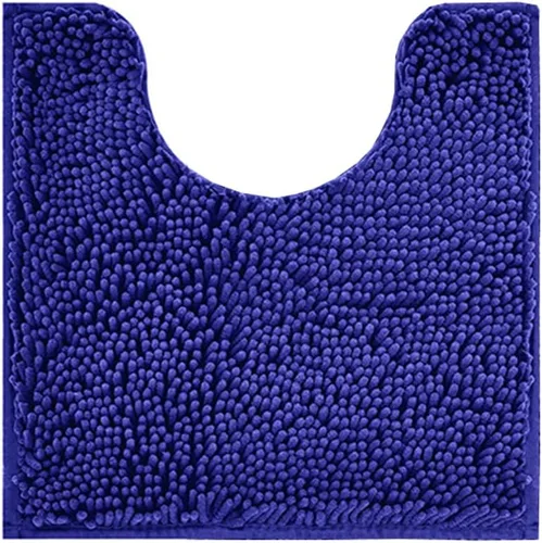 Vista 33 de Reyox Tapete de baño de felpilla, tapetes para inodoro en forma de U, tapete de baño de felpa suave, absorbente y peludo, tapete de contorno