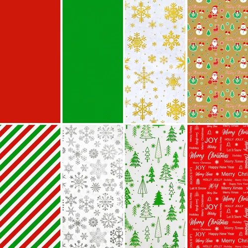 Vista 17 de Papel de seda negro para bolsas de regalo 80 hojas, papel de envolver de 14x20 pulgadas, relleno desmenuzado para manualidades y artesanías DIY