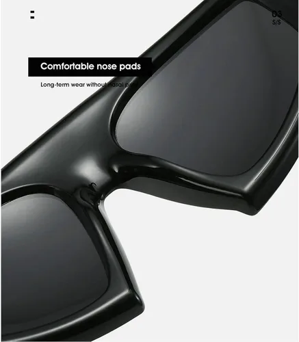 Vista 7 de COTIA Gafas de sol con visera de escudo de moda, gafas de sol de gran tamaño a prueba de viento, gafas de sol de una pieza con marco grande