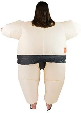 Vista 6 de Bodysocks Disfraz inflable de luchador sumo