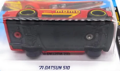 Vista 3 de Hot Wheels NIGHTBURNERZ 8/10, ROJO '71 Datsun 510 97/249