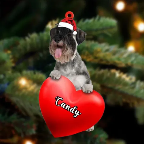 Vista 99 de Adornos de Navidad personalizados para perros, nombre personalizado, adorno de Malamute de Alaska, adornos acrílicos, regalos de Navidad, amantes