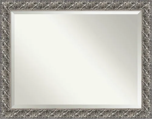 Vista 9 de Amanti Art Bathroom Mirror for Over Sink, Vanity Mirror, Wood Frame, Hangs Horizonally and Vertically, Bathroom Wall Decor, Beveled Edge