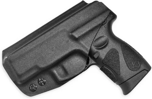 Vista 2 de IWB Full Cover Classic - Inside The Waistband Holster - fits Taurus G3C Negro
