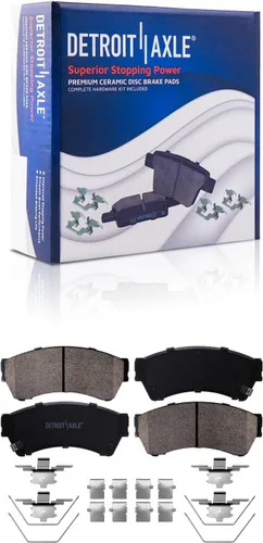 Vista 39 de Detroit Axle - Kit de freno delantero para Chevrolet Impala Monte Carlo Buick LeSabre Riviera Park Avenue Cadillac DeVille Olds Intrigue, Pinza
