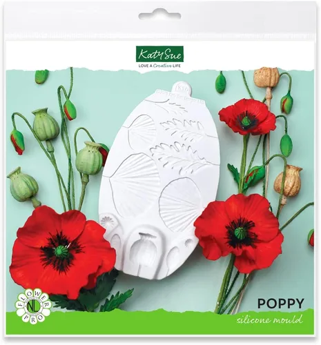Vista 10 de Molde de silicona Katy Sue Small Bells para decoración de pastel de Navidad y manualidades - Hace 3 tamaños diferentes de racimo de campanas